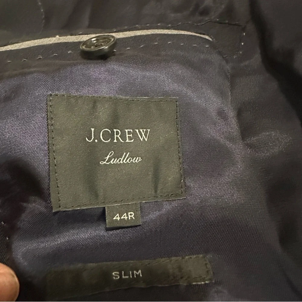 J crew Ludlow slim fit suit jacket Italian wool